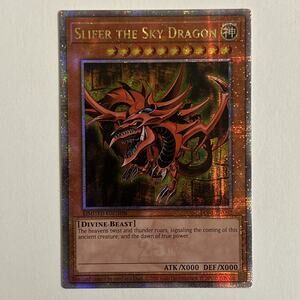 Slifer The Sky Dragon LC01-EN002 QCSR Attribute Error “Divino” Yugioh Tcg VLP!